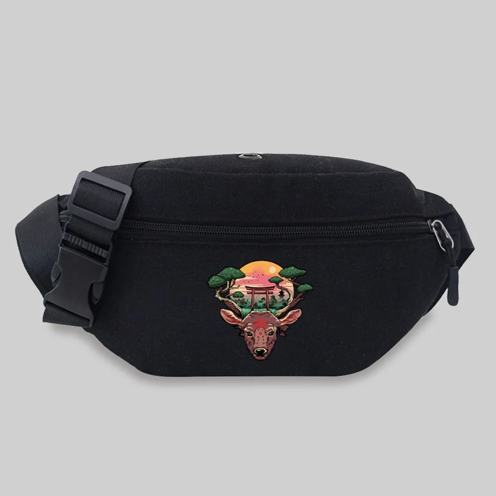 Outdoor Travel Waist Bag Functional Key Phone Fanny Pack