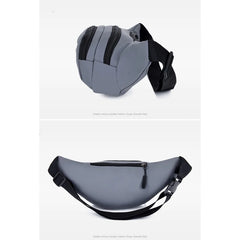 Men's Waterproof Waist Bum Bag Running Jogging Belt Pouch Zip Fanny Pack