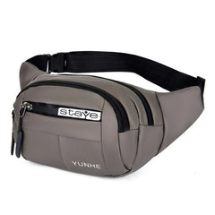 Men's Waterproof Waist Bum Bag Running Jogging Belt Pouch Zip Fanny Pack