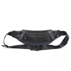 Men's Leather Waist Pack Phone Pouch Travel Bag Sling Bag