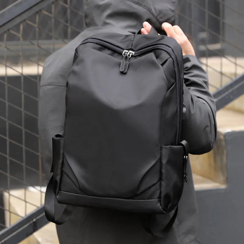 Men's Waterproof Backpack Laptop Executive Motorcycle Anti-theft Travel Business