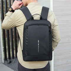 Men's Waterproof Backpack Lightweight Book Bag Stylish 15.6 Notebook Backpack