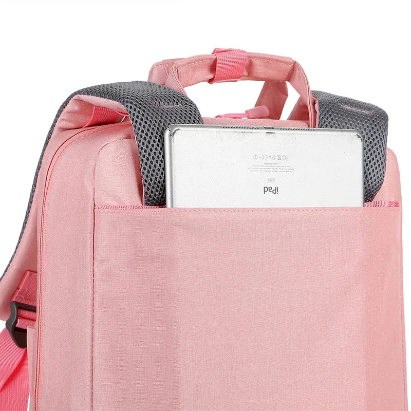 Waterproof Laptop Backpack 15.6" School Travel Bag