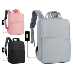 Waterproof Laptop Backpack 15.6" School Travel Bag
