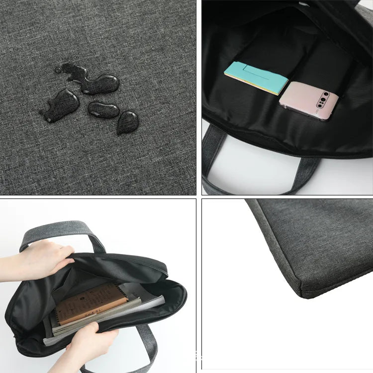 Men's & Women's Briefcase Portable Document Bag Oxford Cloth
