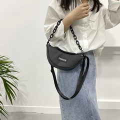 Japanese Casual Shoulder Crossbody Bag Small Chain Crossbody Bag