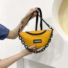 Japanese Casual Shoulder Crossbody Bag Small Chain Crossbody Bag