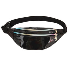 Laser Running Bag Multifunction Outdoor Sport Waist Shoulder Cross-Body Bag