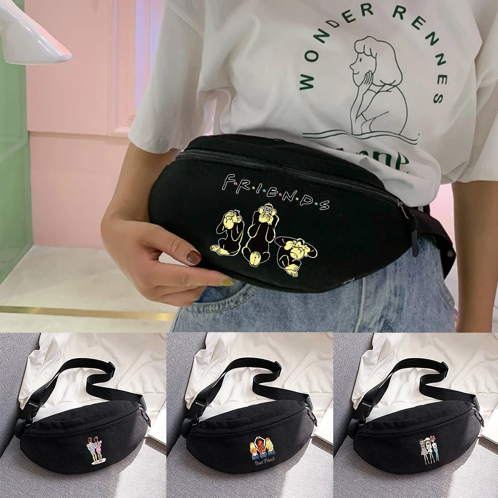 Outdoor Sports Waist Bag Messenger Key Bag Chest Bags