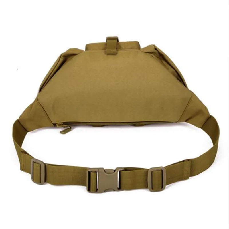 Men's Camouflage Chest Bag, Waterproof Travel Shoulder Messenger Clutch