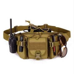 Men's Camouflage Chest Bag, Waterproof Travel Shoulder Messenger Clutch