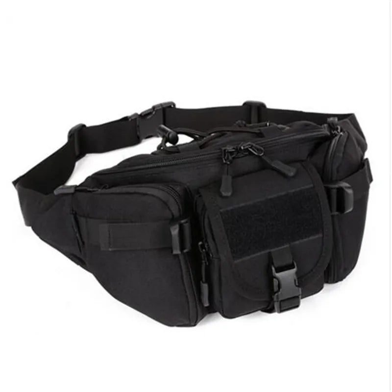 Men's Camouflage Chest Bag, Waterproof Travel Shoulder Messenger Clutch