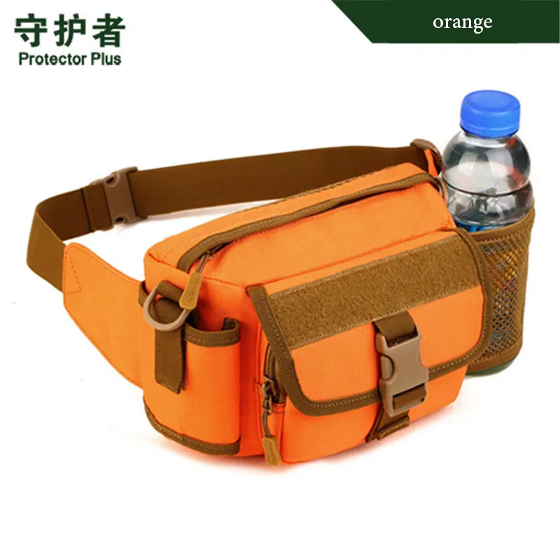 Nylon Kettle Waist Bag Multi-function Satchel