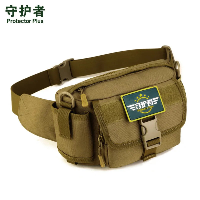 Nylon Kettle Waist Bag Multi-function Satchel