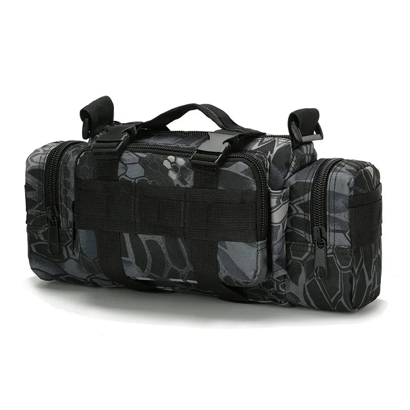 Men's Waterproof 3P Magic Waist Bag Outdoor Tactical Bag