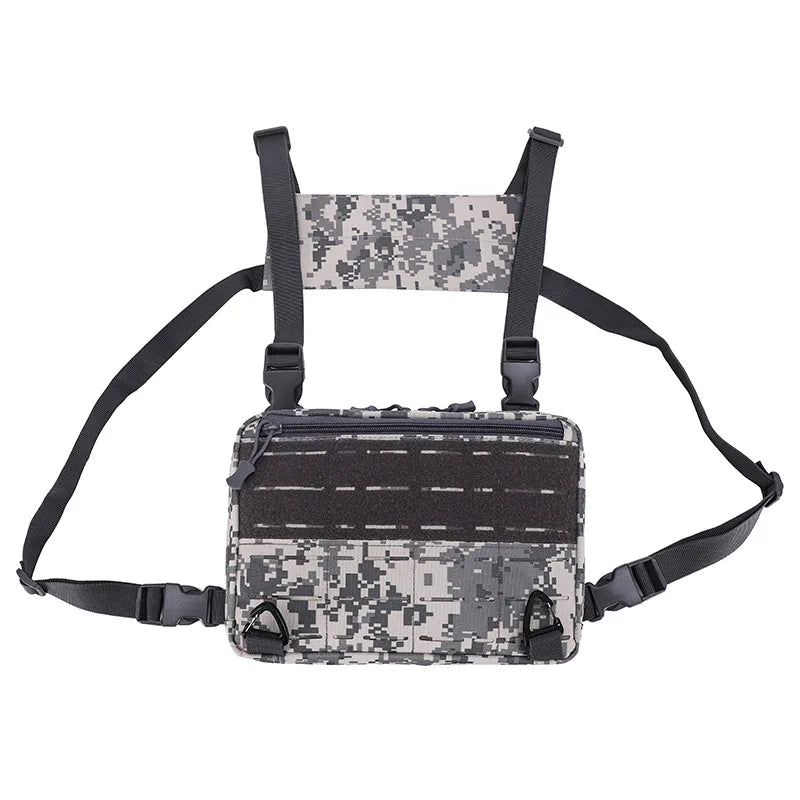Hip-Hop Chest Bag Men Streetwear Kanye Military Bag