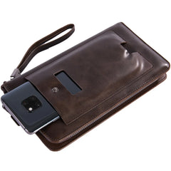 Men's Clutch Long Wallet Multifunctional Creative Clutch Bag Mobile Wallet