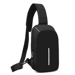 Men's Anti-Theft Messenger Bag with USB Charging