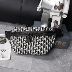 Men's Outdoor Waist Bag Small Satchel Chest Bag