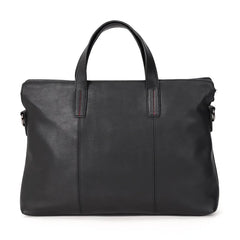 Men's Leather Briefcase Handbag for Business Trip