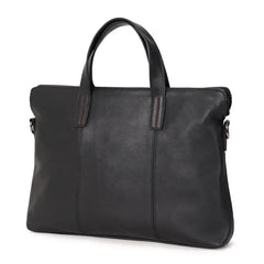 Men's Leather Briefcase Handbag for Business Trip