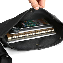 Men's Large Capacity Messenger Bag Oxford Casual Travel Shoulder Bag