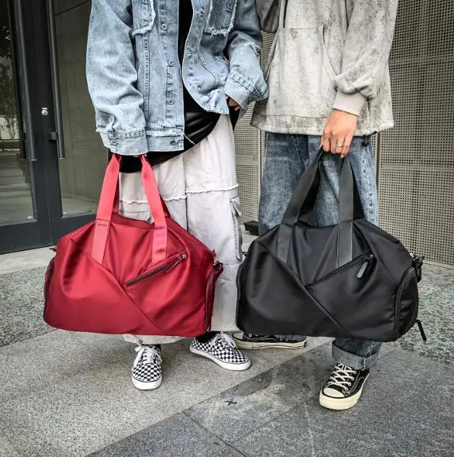 Large-Capacity Travel Bag with Wet/Dry Separation