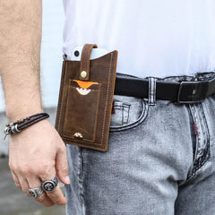Men's Sports Running Waist Bag Ultra-Thin Phone Pocket