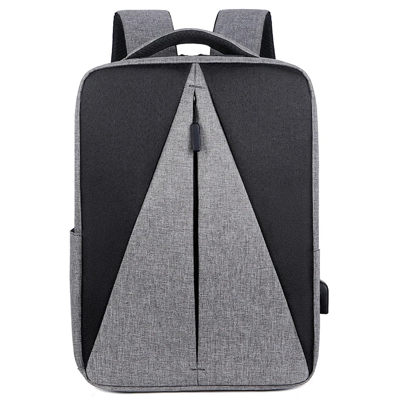 Waterproof Oxford Cloth Backpack USB Charging Rucksack