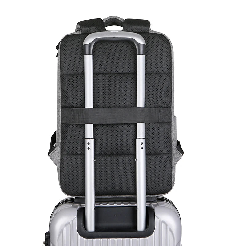 Waterproof Oxford Cloth Backpack USB Charging Rucksack