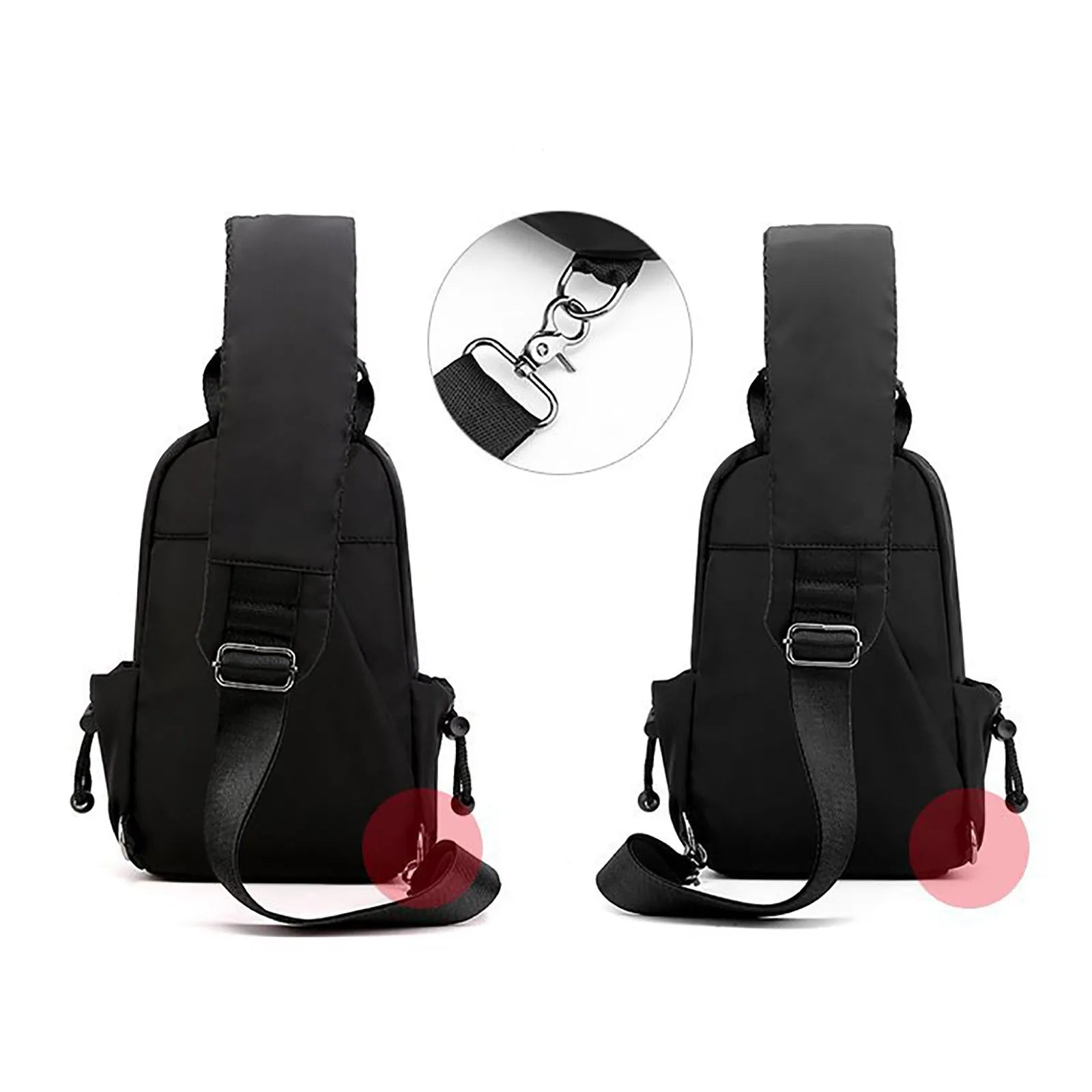 Men's Single Shoulder Backpack Lightweight Chest Bag