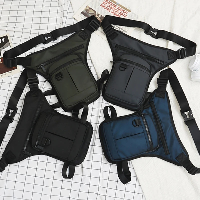 Men's Crossbody Waist Bag Fanny Pack Thigh Bag