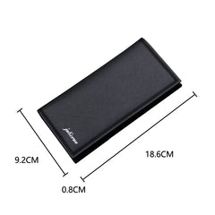 Casual Slim Leather Men's Wallet Clutch Money Bag