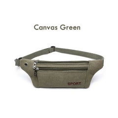 Waist Bag Fanny Pack Running Zip Belt Money Pouch Travel Holiday Bags