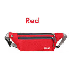 Waist Bag Fanny Pack Running Zip Belt Money Pouch Travel Holiday Bags