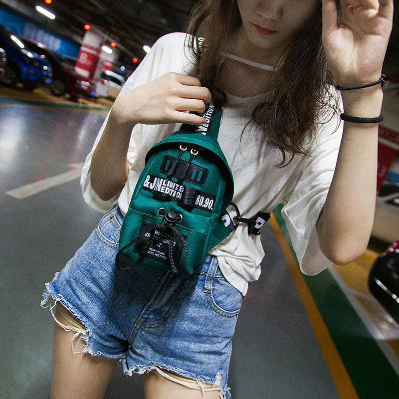 Waterproof Chest Bag Travel Sport Shoulder Sling Backpack Crossbody Bags