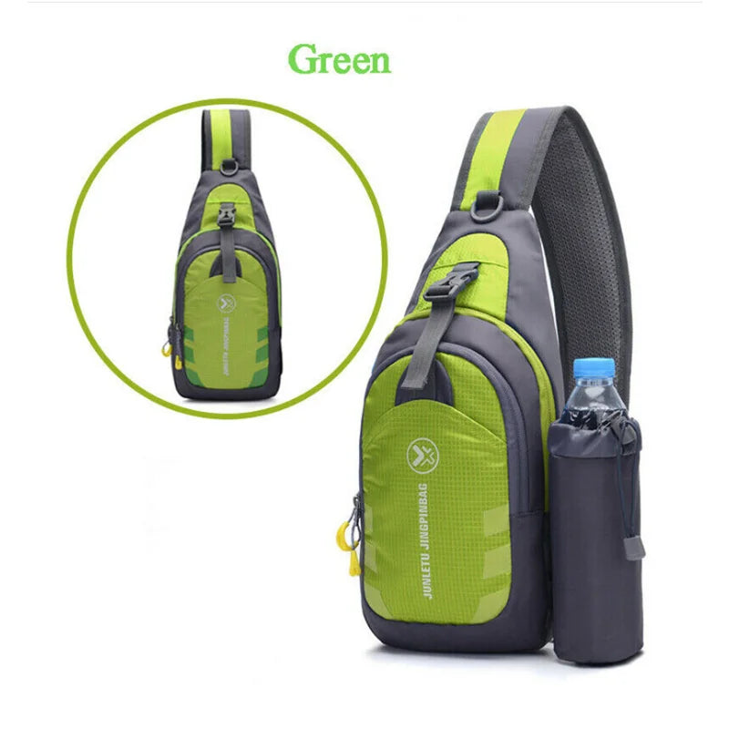 Waterproof Chest Bag Pack Travel Sport Shoulder Sling Backpack
