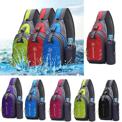 Waterproof Chest Bag Pack Sport Shoulder Sling Backpack