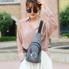 Waterproof Chest Bag Travel Sport Shoulder Crossbody Bags