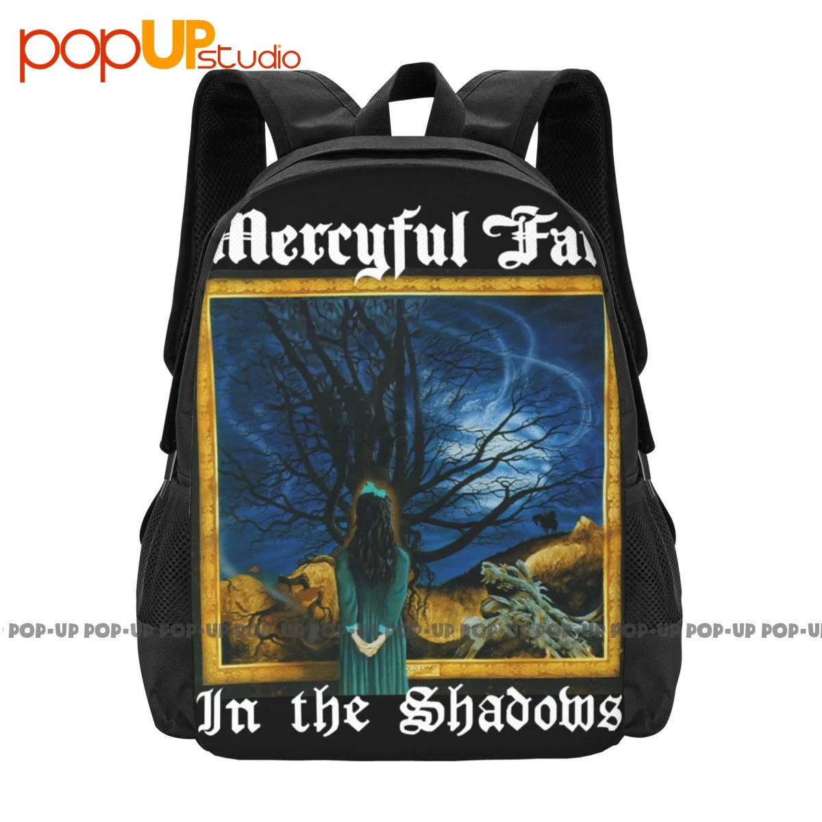 Mercyful Fate In the Shadows Metal King Diamond Backpack