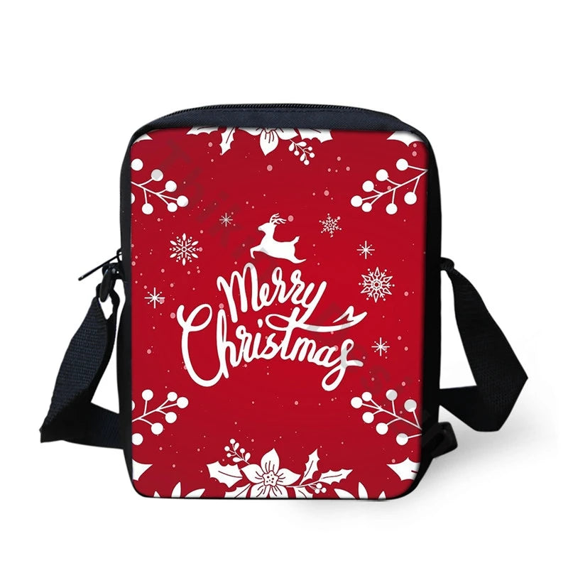 Christmas Crossbody Bag For Women Girls