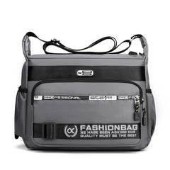 Men's Nylon Shoulder Bag Business Travel Lightweight Crossbody Bag