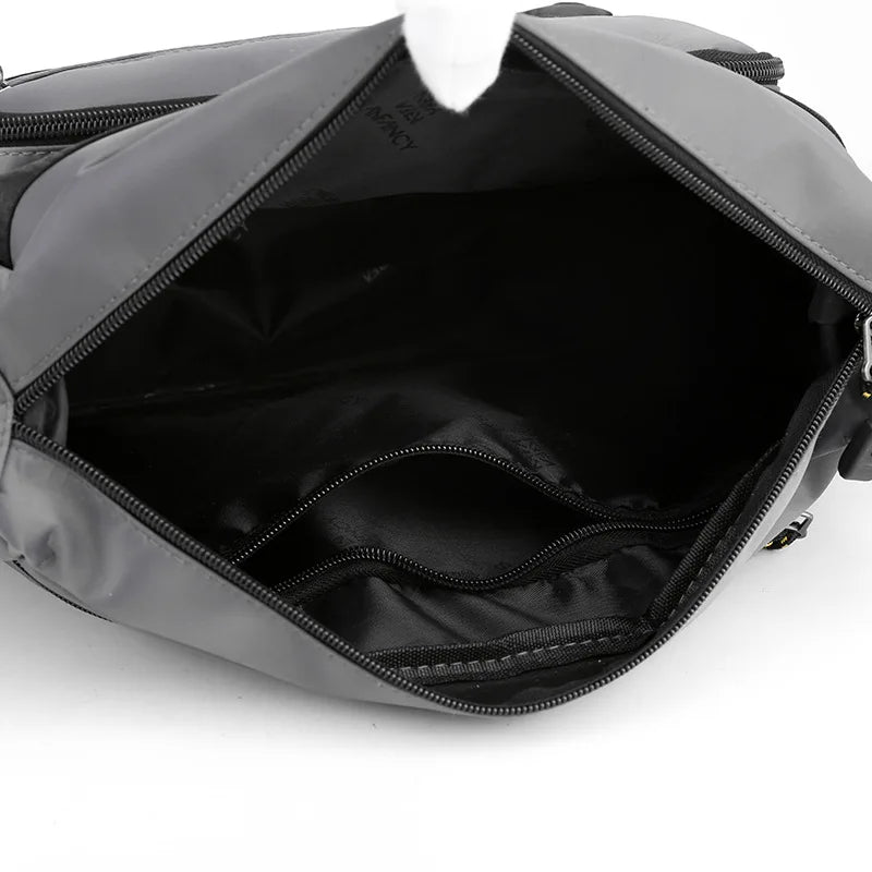 Men's Messenger Bag Nylon Shoulder Business Travel Lightweight Crossbody Bag
