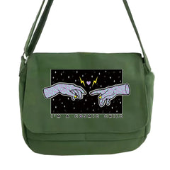 Japanese Art Messenger Bag Female Multi-function Student Portable