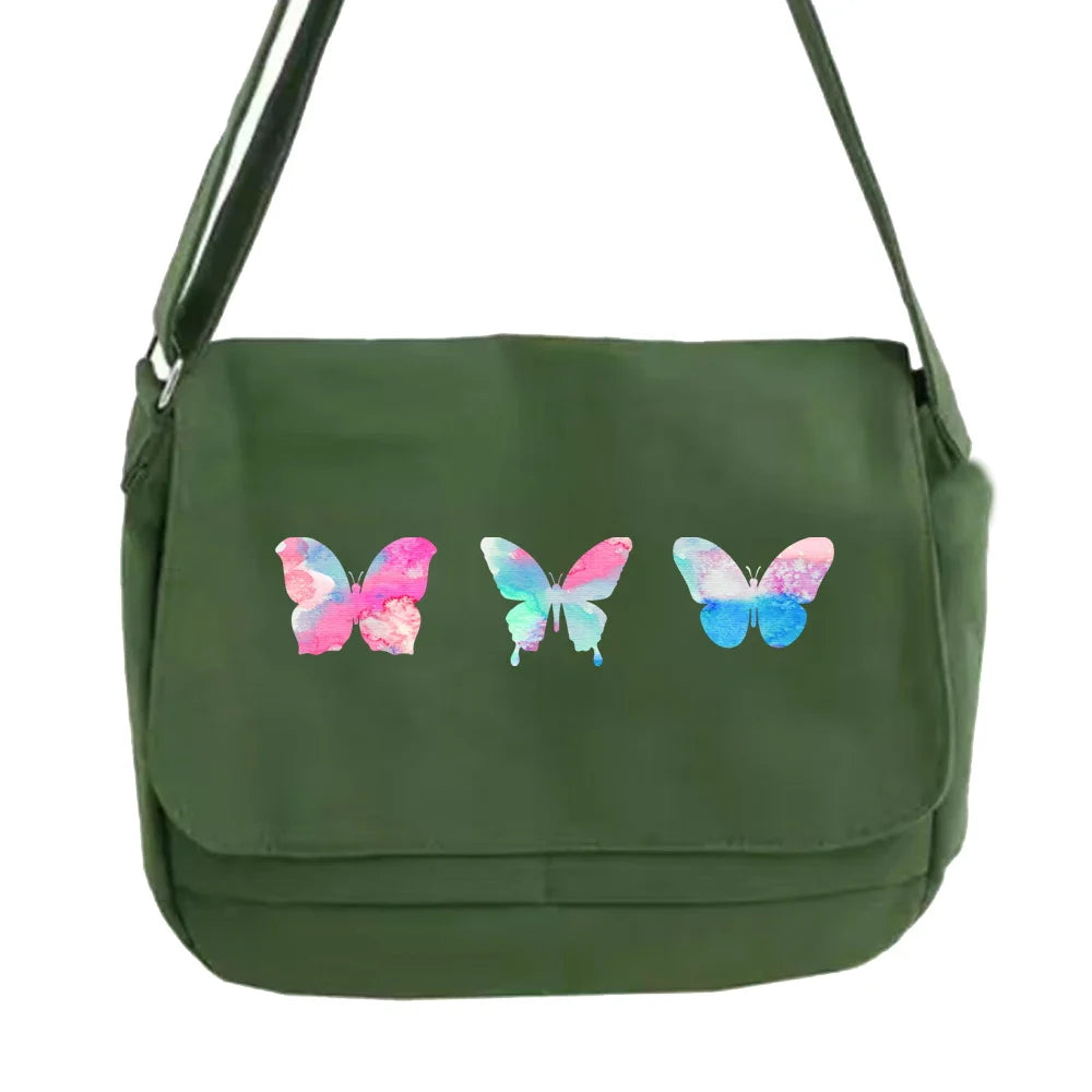 Leisure Time Multi-function Messenger Bag College Students