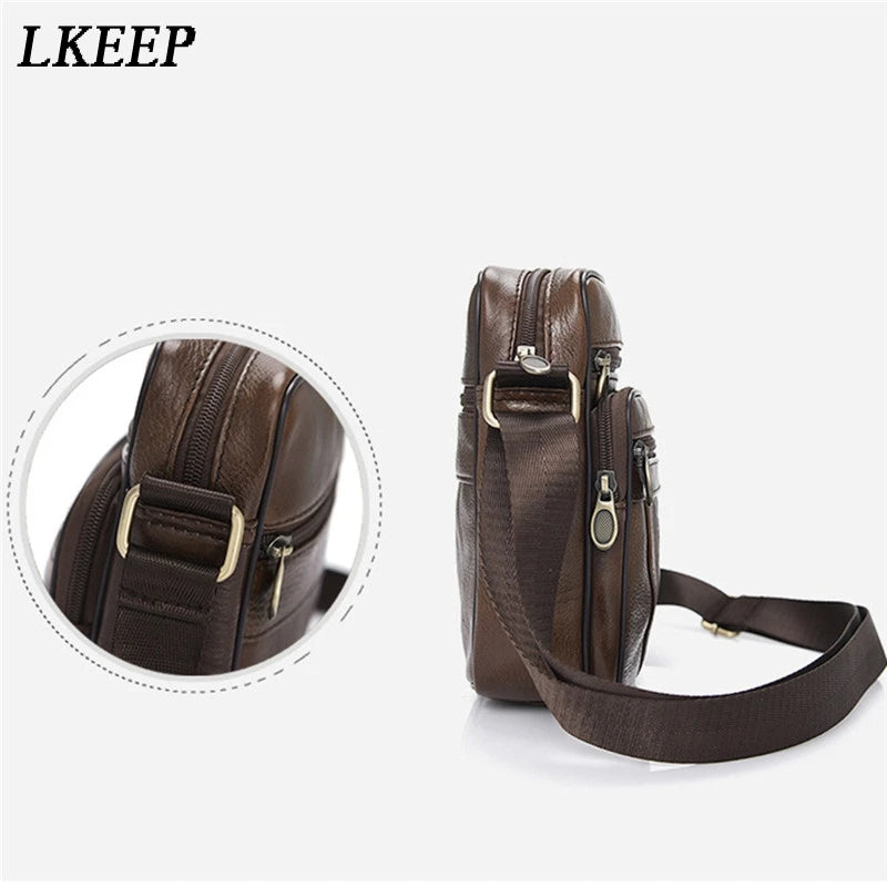 Women Messenger Bag PU Leather Crossbody Shoulder Bag Small Handbags