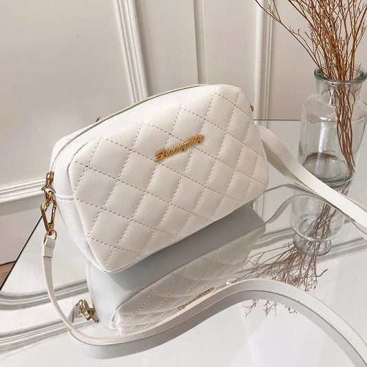 Women's Embroidered Messenger Bag Chain Shoulder Crossbody Clutch