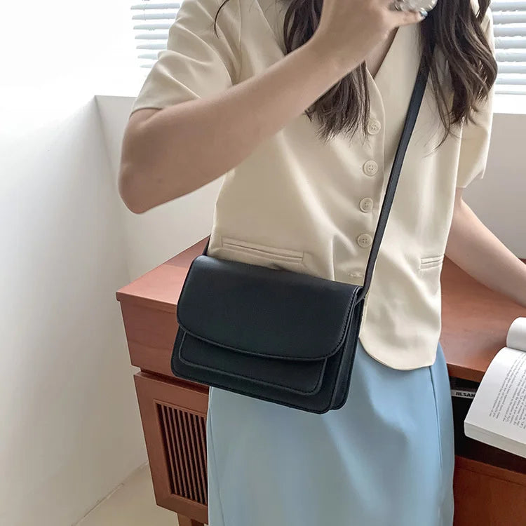 Retro Small Square Bag French Shoulder Bags