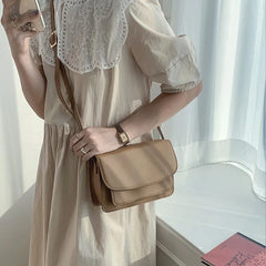 Retro Small Square Bag French Shoulder Bags