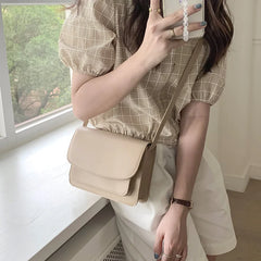 Retro Small Square Bag French Shoulder Bags